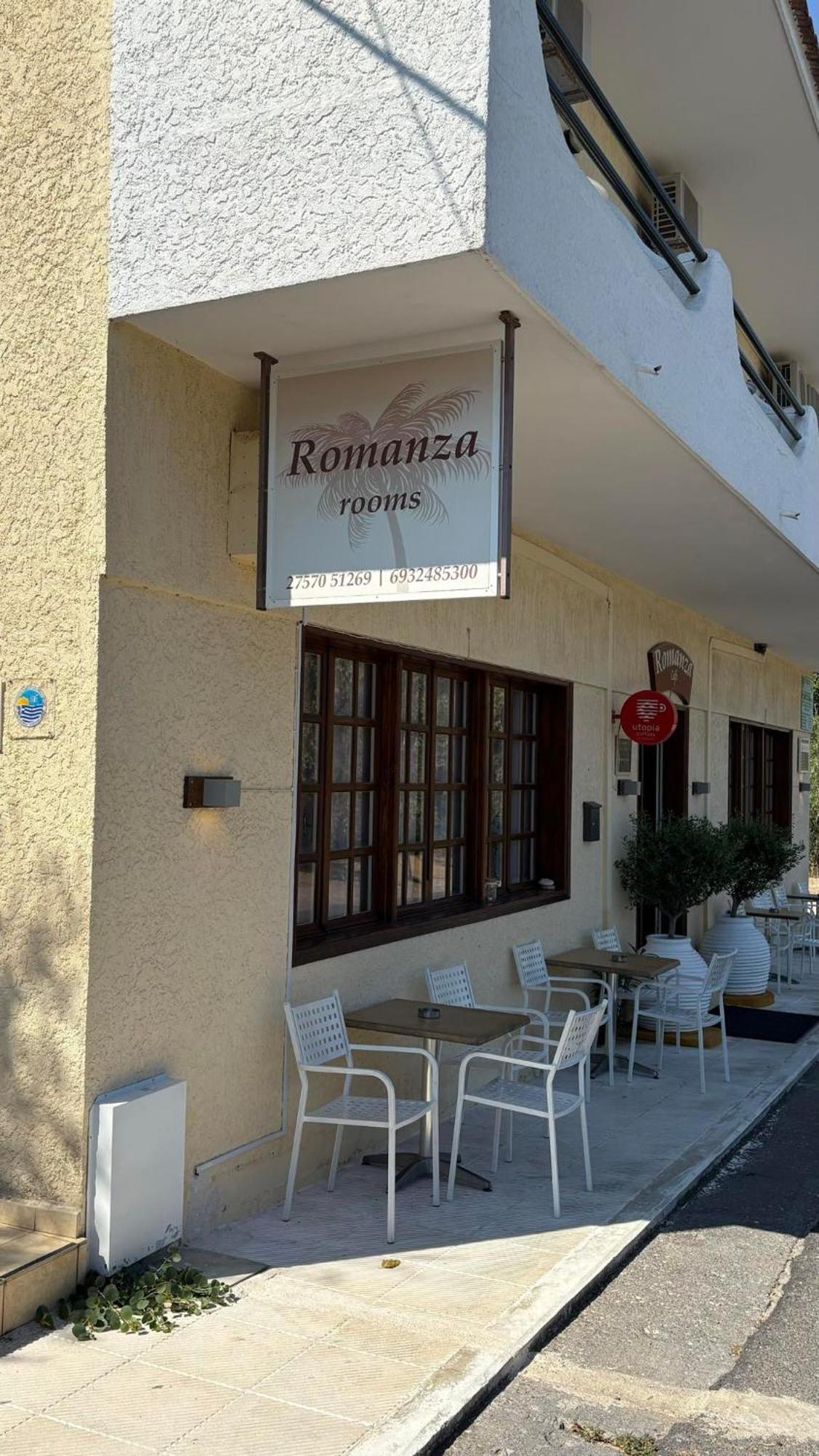 Romanza Rooms Poulithra Exterior photo